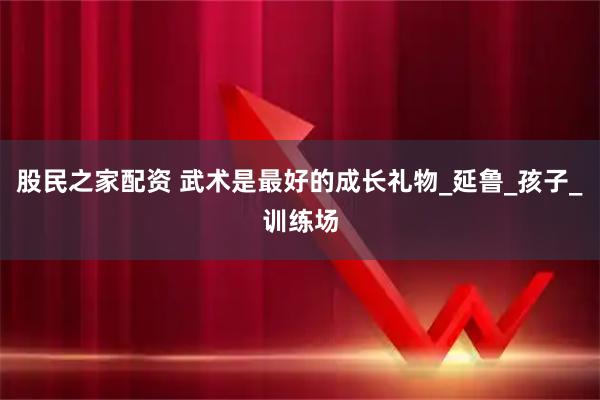 股民之家配资 武术是最好的成长礼物_延鲁_孩子_训练场